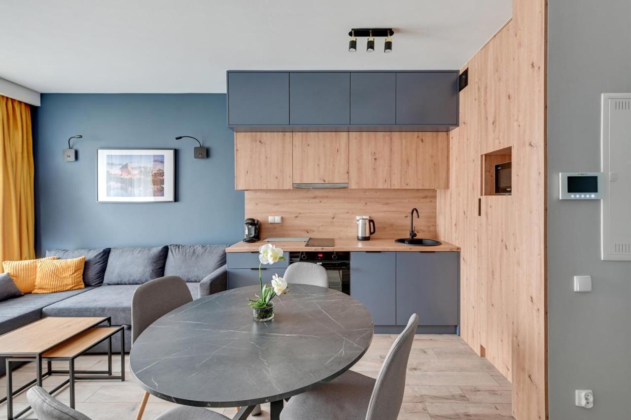 Blue Mandarin - Chlebova Apartments Gdańsk Kültér fotó