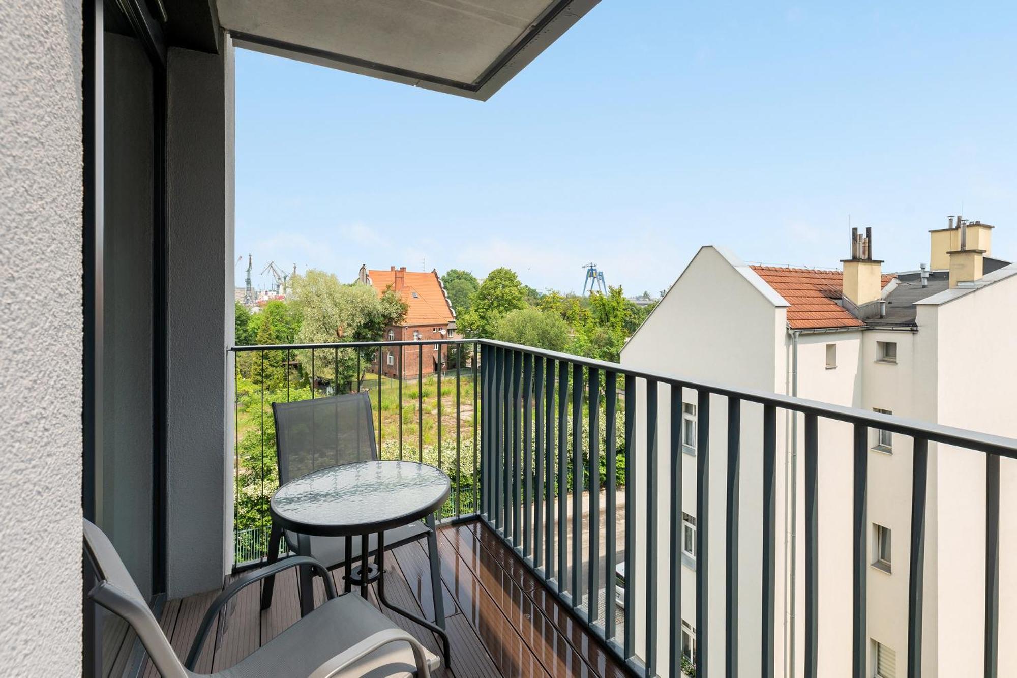 Blue Mandarin - Chlebova Apartments Gdańsk Kültér fotó