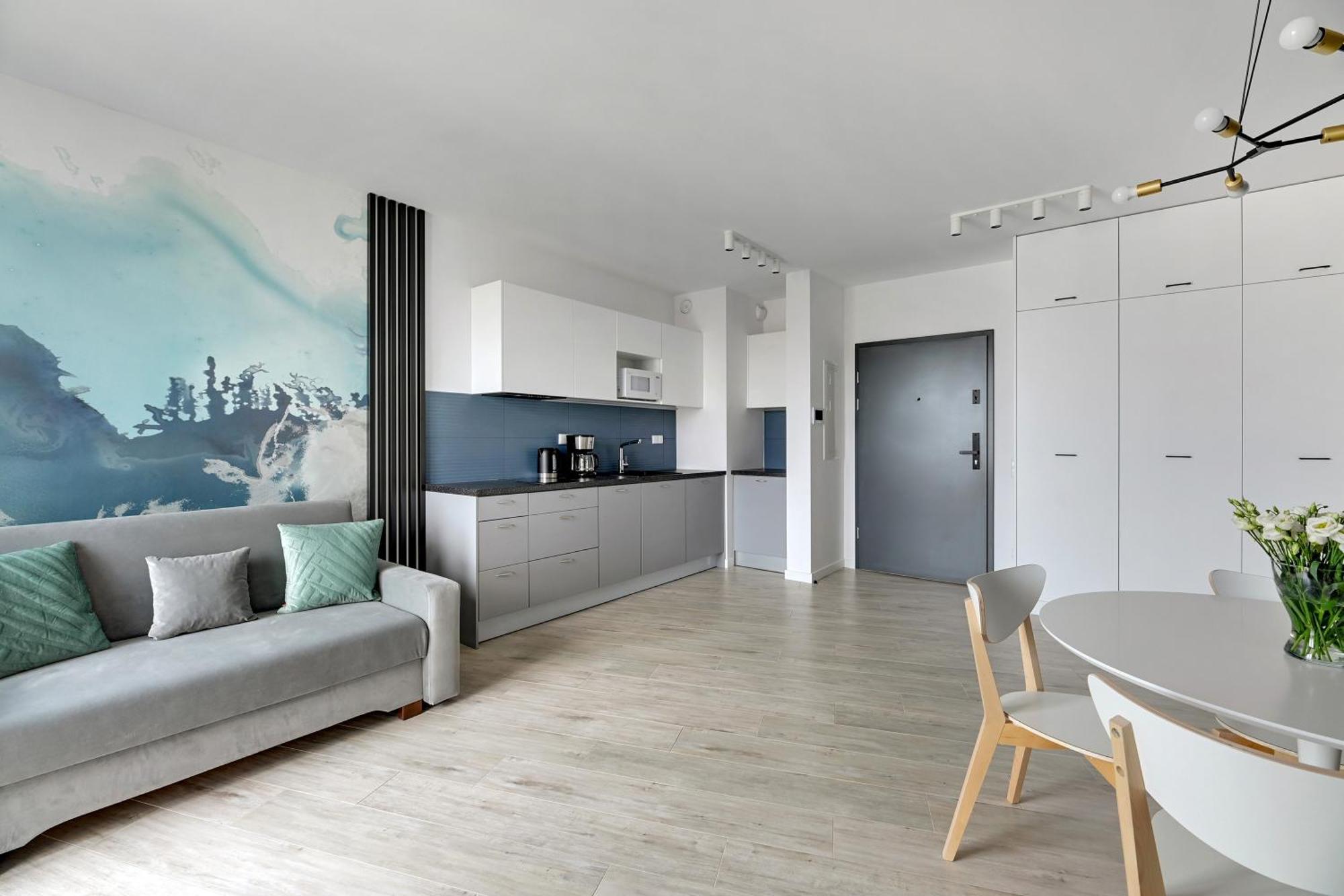 Blue Mandarin - Chlebova Apartments Gdańsk Szoba fotó