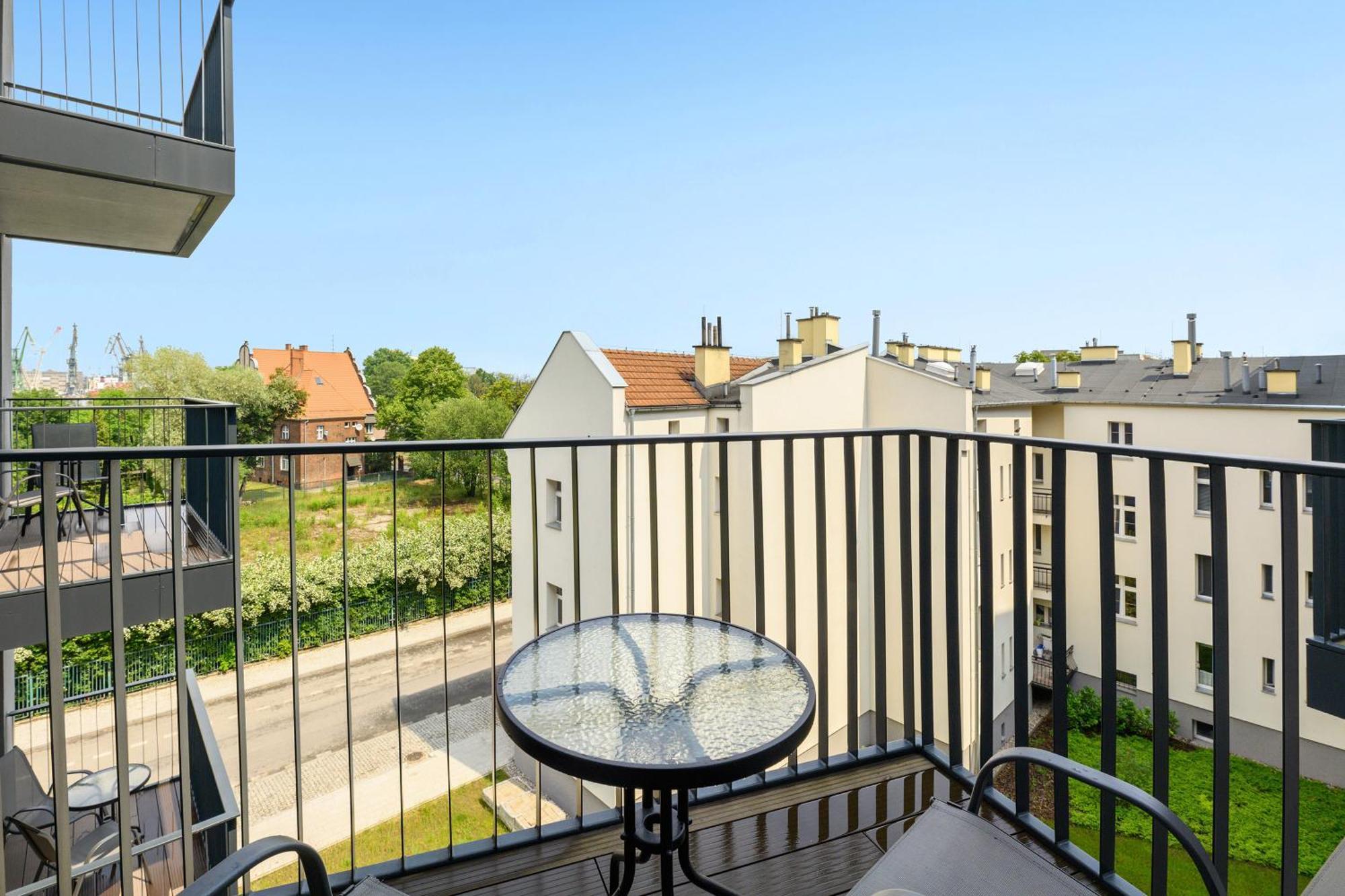 Blue Mandarin - Chlebova Apartments Gdańsk Szoba fotó